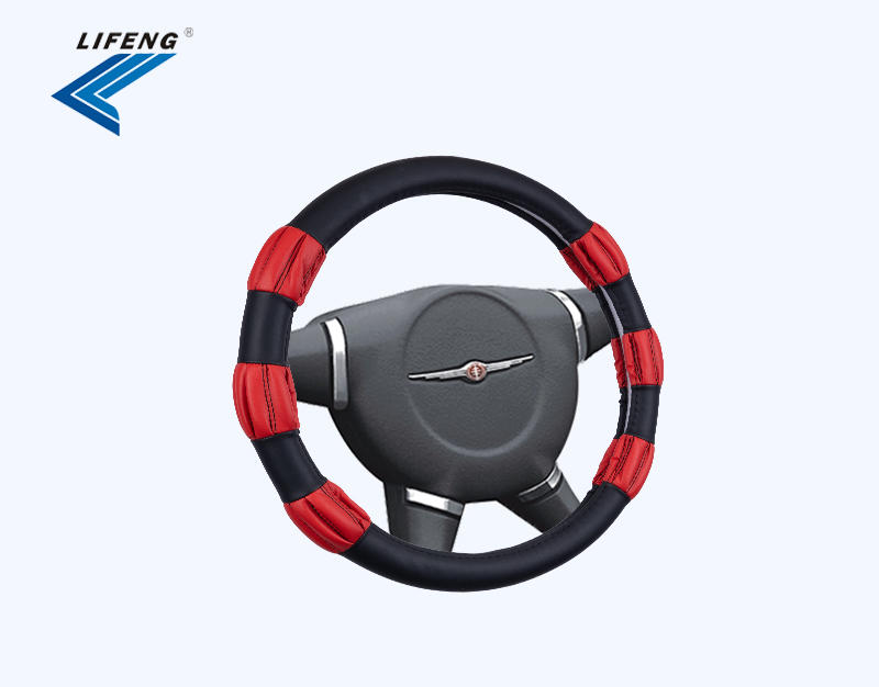 Hot Sell Custom PU Leather Car Steering Wheel Cover