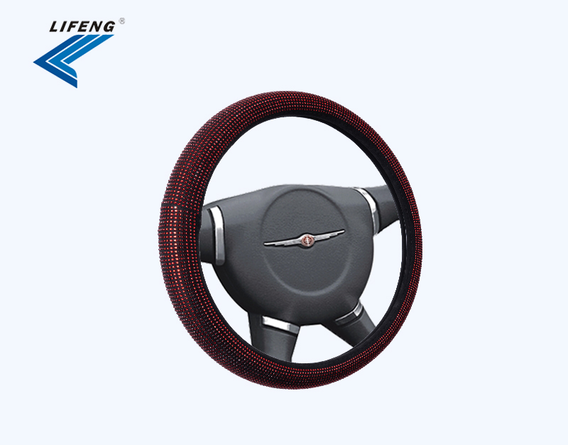38*8.2CM Universal Fit 15 Inch Anti-Slip Steering Wheel Cover