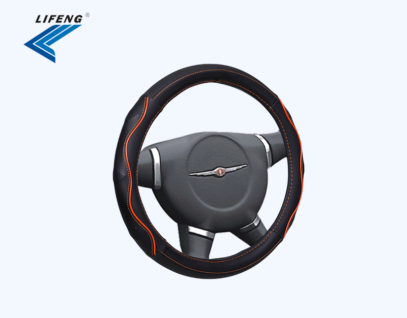 2021 Designer Auto Steering Skin Wrap Accessories Sport Winter Car Steering Wheel Covers 18A033B
