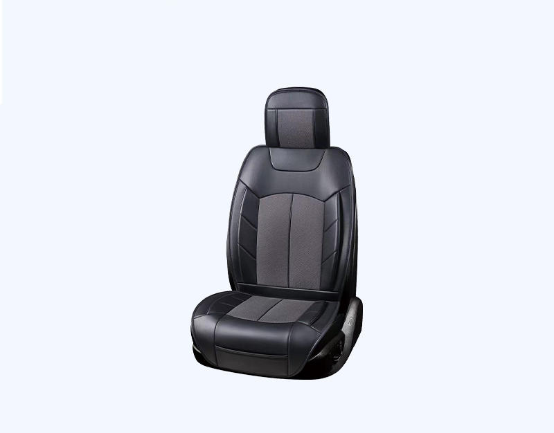 Black PU Leather Waterproof Auto Seat Covers